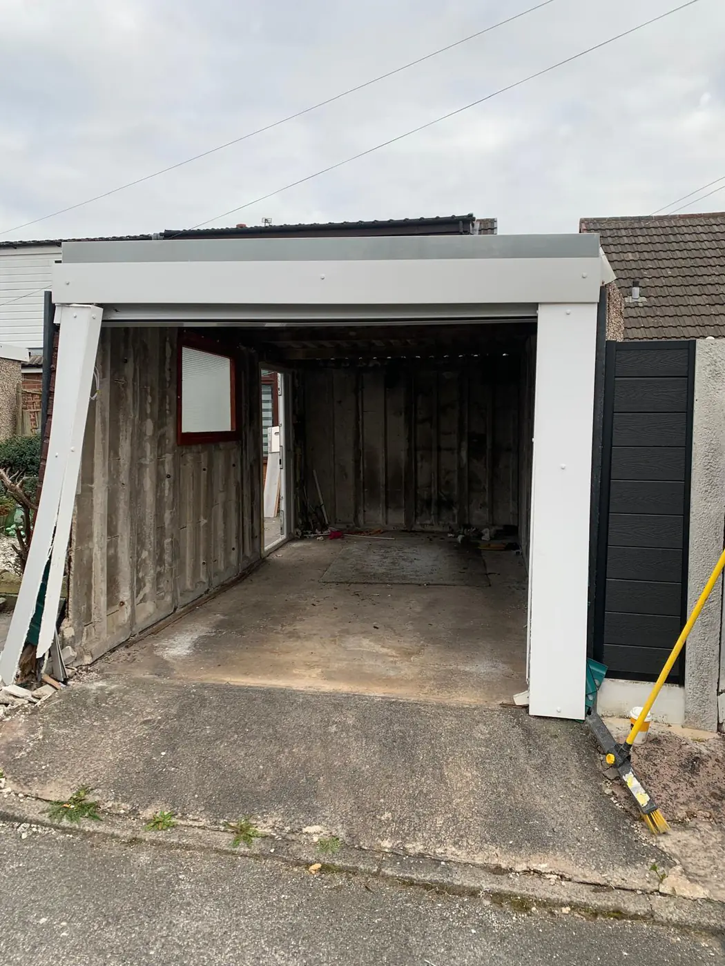 Asbestos garage removal and demolition in the West Midlands